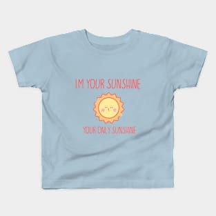 Your cutie sunshine kiss Kids T-Shirt